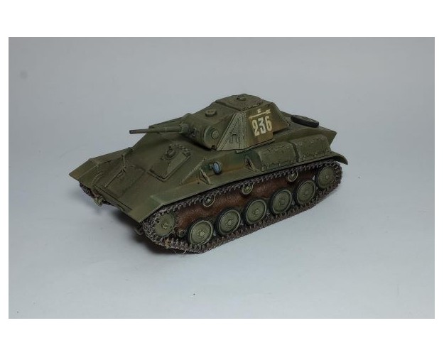 T-70 TANQUE LIGERO SOVIÉTICO