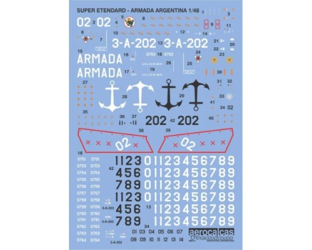 SUPER ETENDARD ARMADA ARGENTINA (48013)