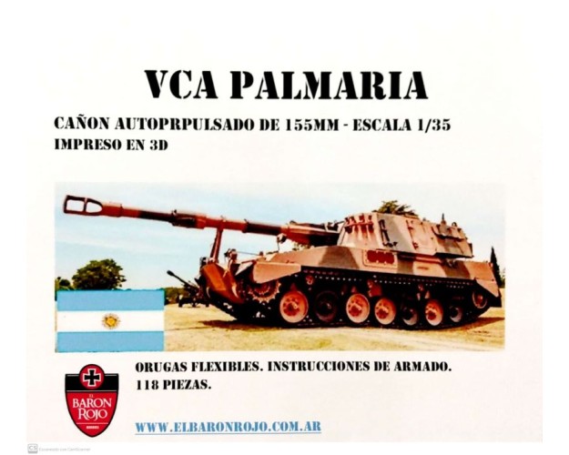 VCA PALMARIA - CAÑÓN AUTOPROPULSADO DE 155mm