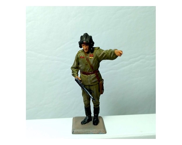 Tanquista soviético de la Guardia del Ejército Rojo