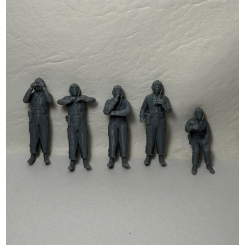 Tripulación de tanques soviéticos WWII x 5