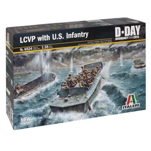 LCVP WITH U.S. INFANTRY