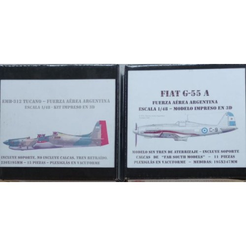 COMBO = TUCANO 1/48 + FIAT G-55 1/48