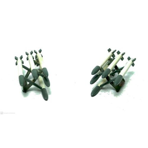 COHETES HVAR EN RACK x5