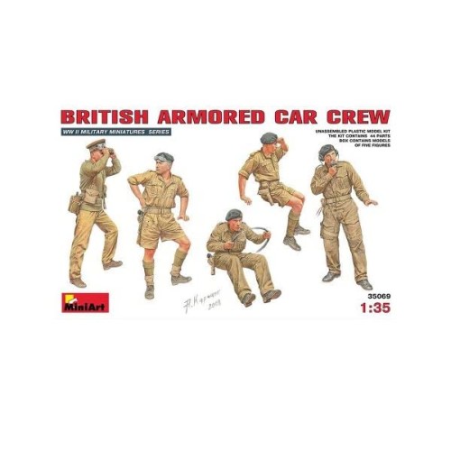 BRITISH ARMORED CAR CREW
