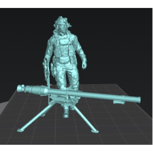 Cañon sin retroceso SPG-9 73mm (x1)