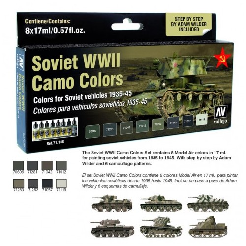 SOVIET WWII CAMO COLORS