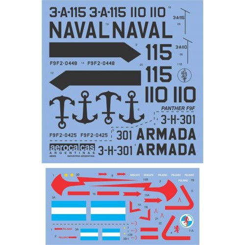 Panther F9F Naval *** UH-1H InfanteriÂ­a de Marina (48005)