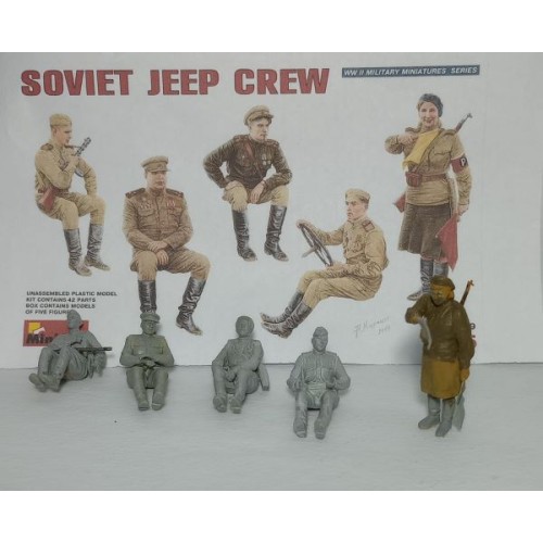 SOVIET JEEP CREW