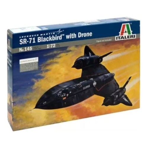 SR-71 BLACKBIRD WITH DRONE