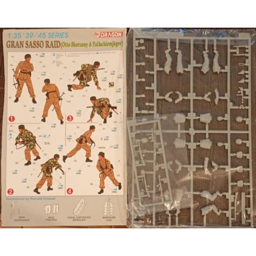 GRAN SASSO RAID (OTTO SKORZENY & FALLSCHIRMJÄGER) - sin caja