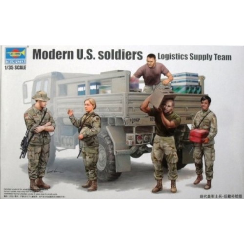 MODERN U.S.SOLDIERS - LOGISTICS SUPPLY TEAM
