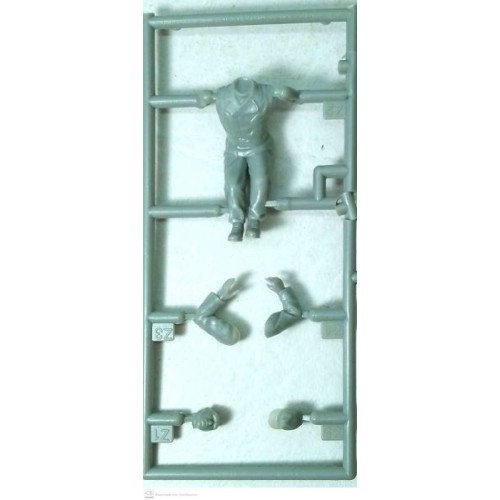 Conductor/tripulante de semioruga alemán.