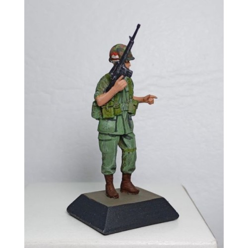 Soldado americano en Vietnam (metal 1/32)