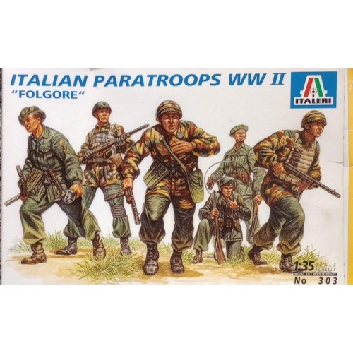 ITALIAN PARATROOPS WWII "FOLGORE"