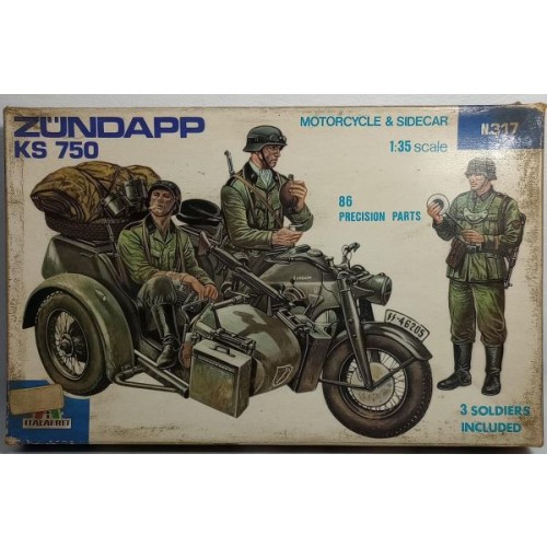 ZÜNDAPP KS 750 + 3 SOLDADOS