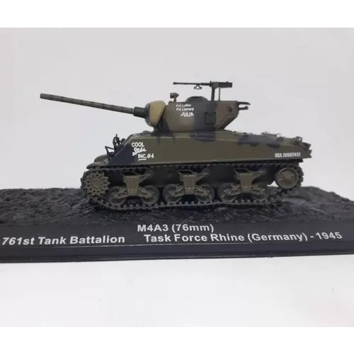 M4A3 (76mm) 761st Tank Battalion Task Force Rhine - (GERMANY) - 1945