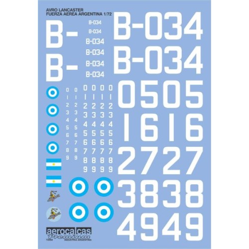 AVRO LANCASTER FUERZA AEREA ARGENTINA (72002)