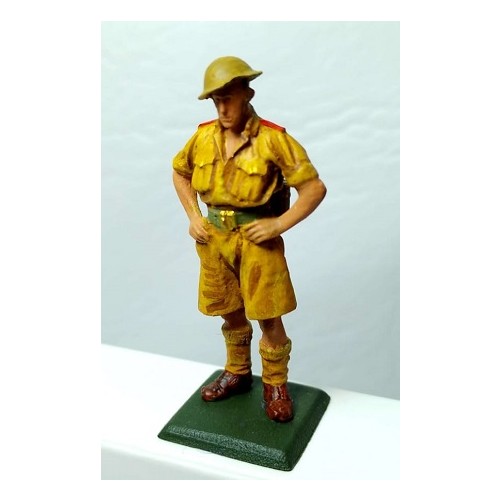 Infante británico del 8° Ejército