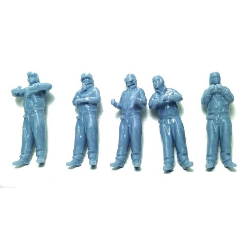 WWII U.S.Army - tanquistas x 5