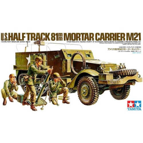 U.S.HALFTRACK 81mm MORTAR CARRIER M21