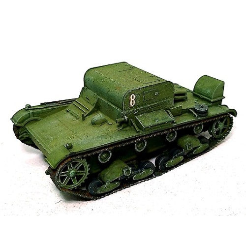 T-26T TANQUE LIGERO SOVIÉTICO DE OBSERVACIÓN Y RECONOCIMIENTO