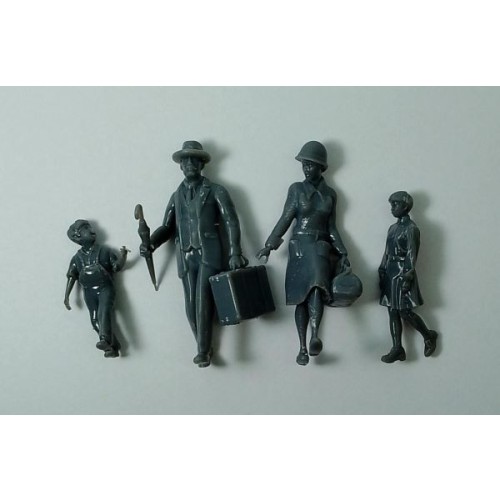 Familia años 40 (4 figuras)