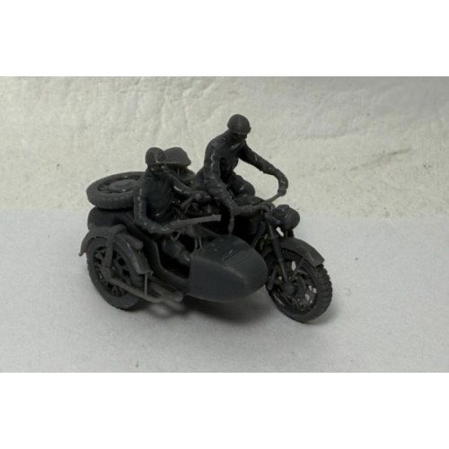 Sidecar soviético IMZ Ural 72