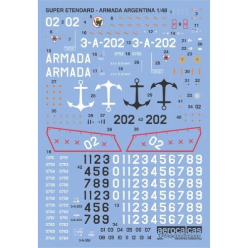 SUPER ETENDARD ARMADA ARGENTINA (48013)