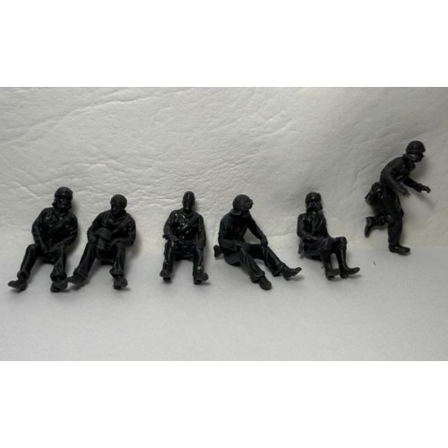 Tripulación de tanques italiana x 6 - Mod.2