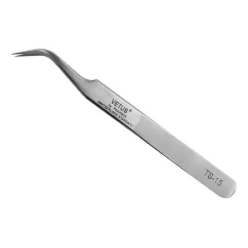 PINZA DE PUNTA CURVA DE 120mm TS-15