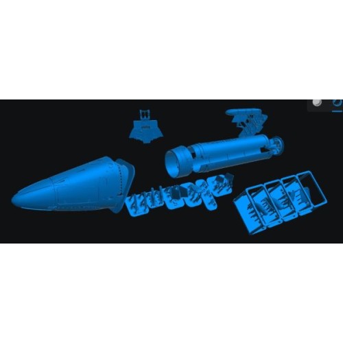 Conversión para Douglas A-4AR p/kit A-4M de Fujimi/Hobby 2000 -1/72