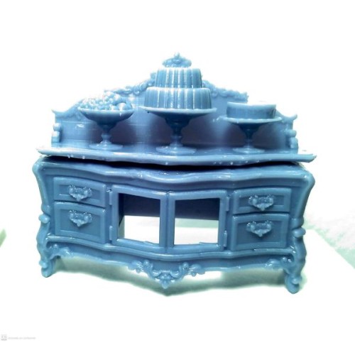 Cómoda con tortas y postres