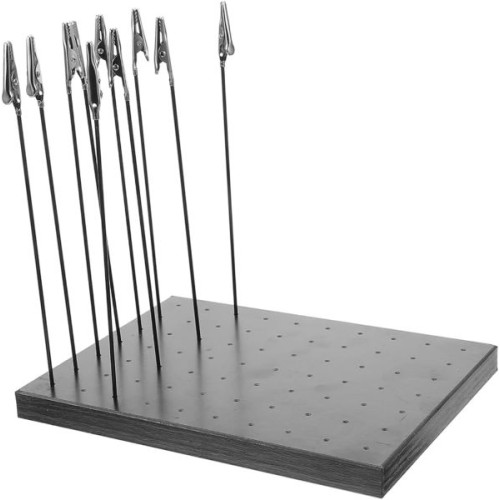 BASE SOPORTE + 10 CLIPS PARA SOPORTE DE PIEZAS PARA PINTAR