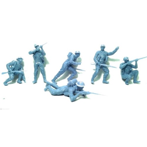 WWII - Soldados ingleses en combate x 6