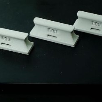 Set de tacos lijadores planos