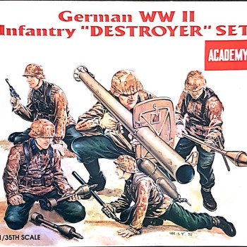 German Destroyer Set WW II