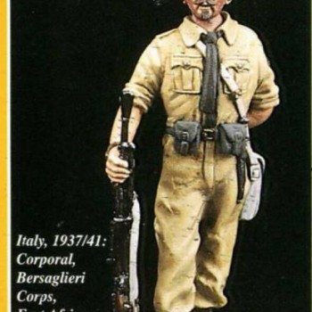 ITALY, 1937/41: CORPORAL BERSAGLIERI CORPS. EAST AFRICA