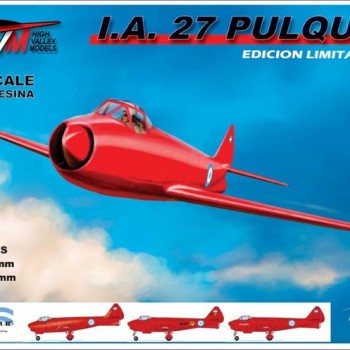 I.A.27 PULQUI I - IMPRESO 3D EN RESINA - 1/48