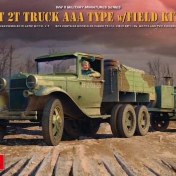 SOVIET 2T TRUCK AA TYPE W/FIELD KITCHEN