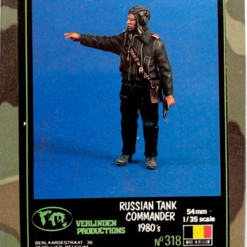 RUSSIAN TANK COMMANDER 1980'S
