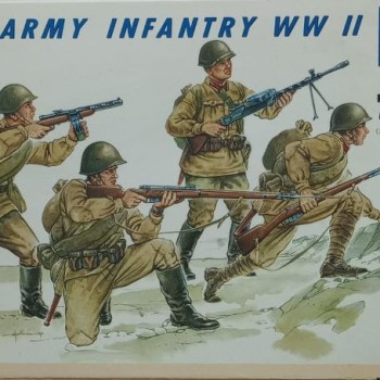RED ARMY INFANTRY WW II - SET 2