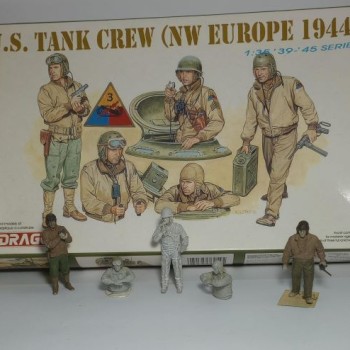 U.S.TANK CREW (NW EIROPE 1944) - ARMADAS