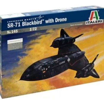 SR-71 BLACKBIRD WITH DRONE