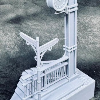 Diorama: Ingreso a subterráneo.