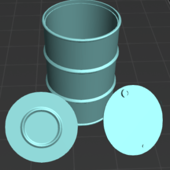 Tambor 200 litros abierto (x1)