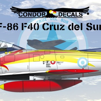 F-86 F40 Escuadrilla Cruz del Sur