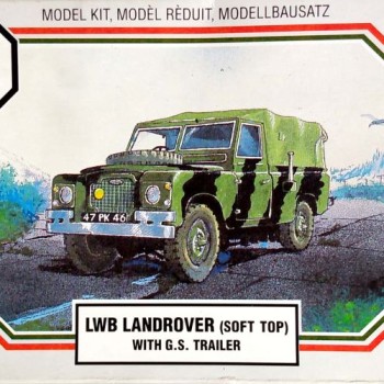 LWB LANDROVER (SOFT TOP) WITH G.S. TRAILER