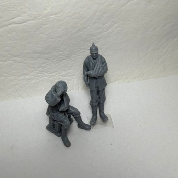 WWI Alemanes - Heridos (2 figuras)