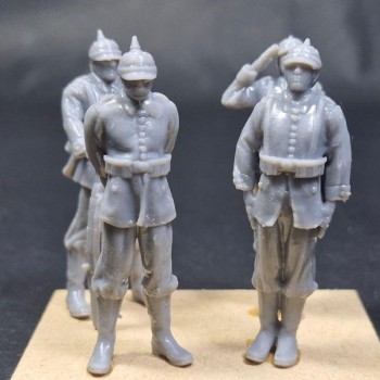 WWI Oficiales alemanes (4 figuras)
